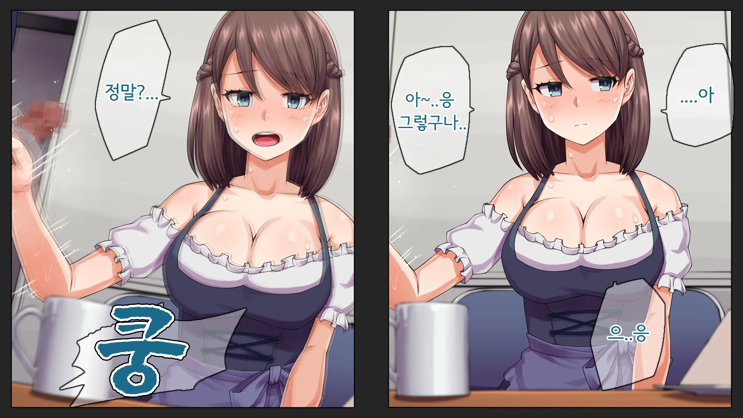 Kare Ni Kakushite Netorare Eizou Tsuuwachuu... | 남친 몰래 네토라레 영상통화중...